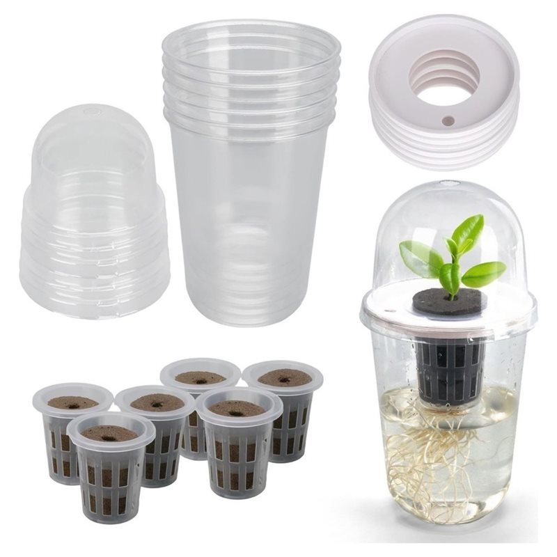 Hydroponic Kit - [A93Z!] Kit Sistem Pertumbuhan Hidroponik Rumah