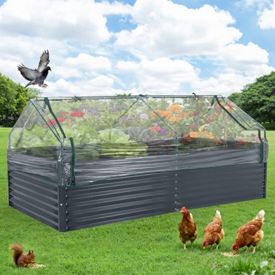 Raised Garden Bed - Berkebun sayur di luar ruangan: bedengan
