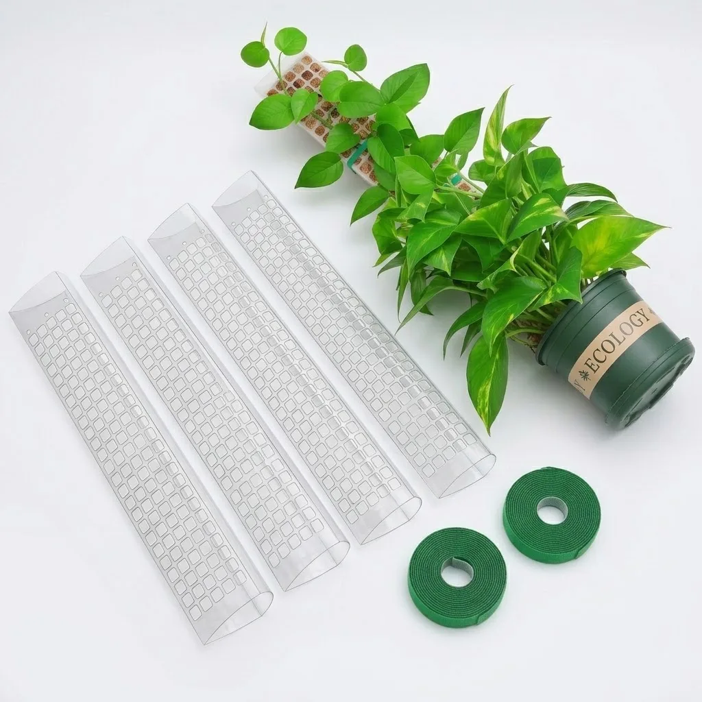 Indoor Herb Garden - Tiang Lumut Plastik untuk Menopang Tanaman