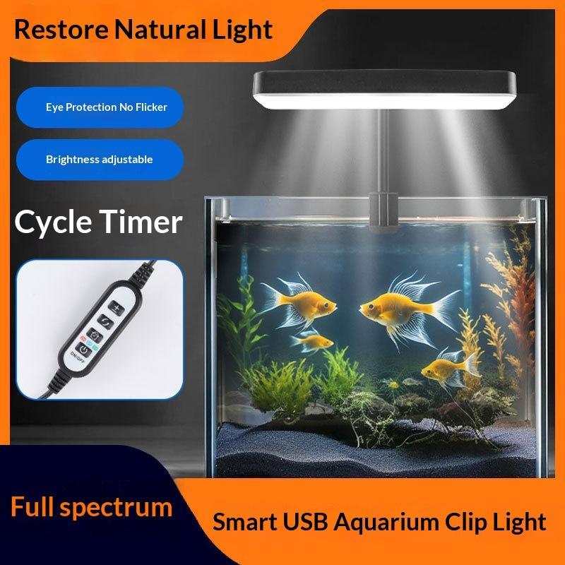 Grow Light Led - Lampu Akuarium LED Spektrum Penuh 360