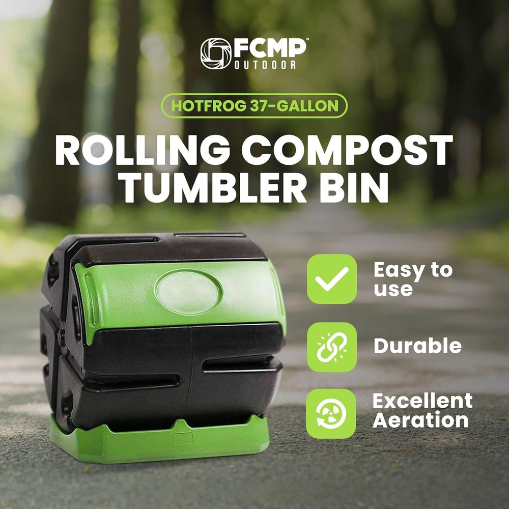Tempat Kompos Putar Satu Ruang - Compost Bin ulasan dan harga