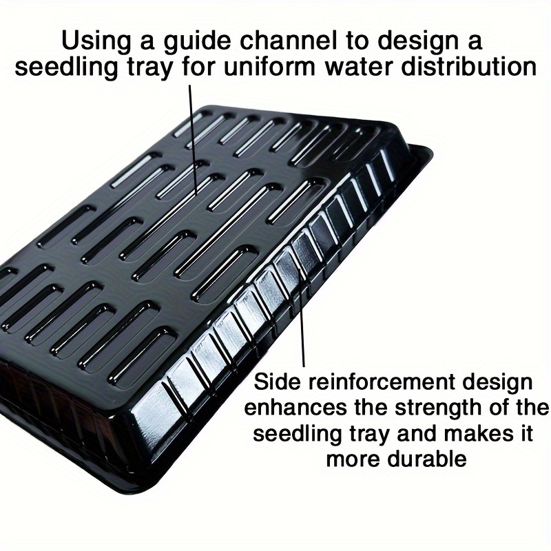 1 Buah Baki Semai Plastik PET  - Seed Starter Tray ulasan dan harga
