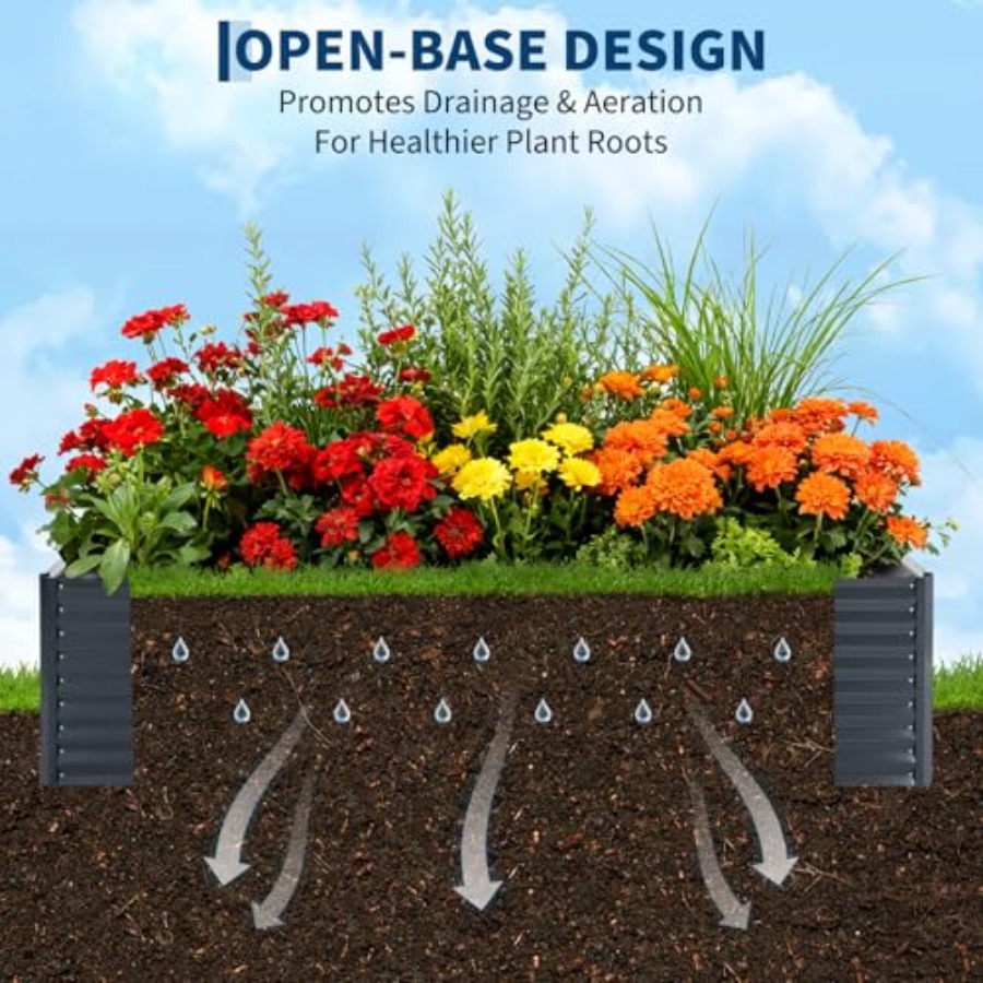 Berkebun sayur di luar ruangan - Raised Garden Bed ulasan dan harga