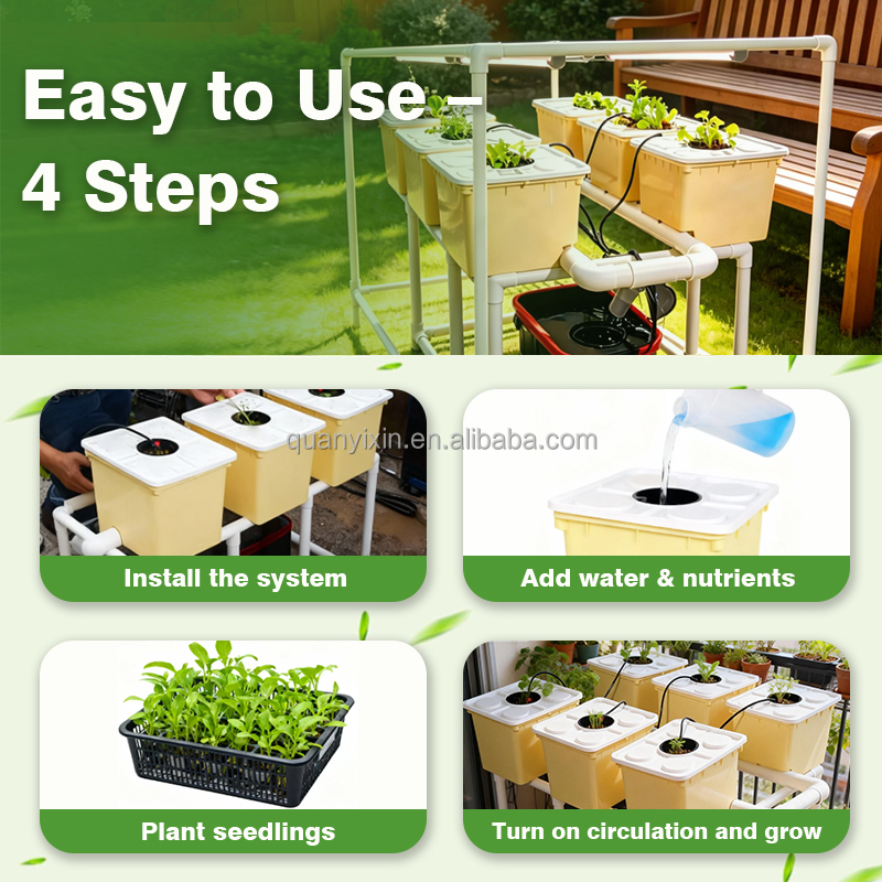 Kit Sistem Hidroponik Dutch Bu - Hydroponic Kit ulasan dan harga
