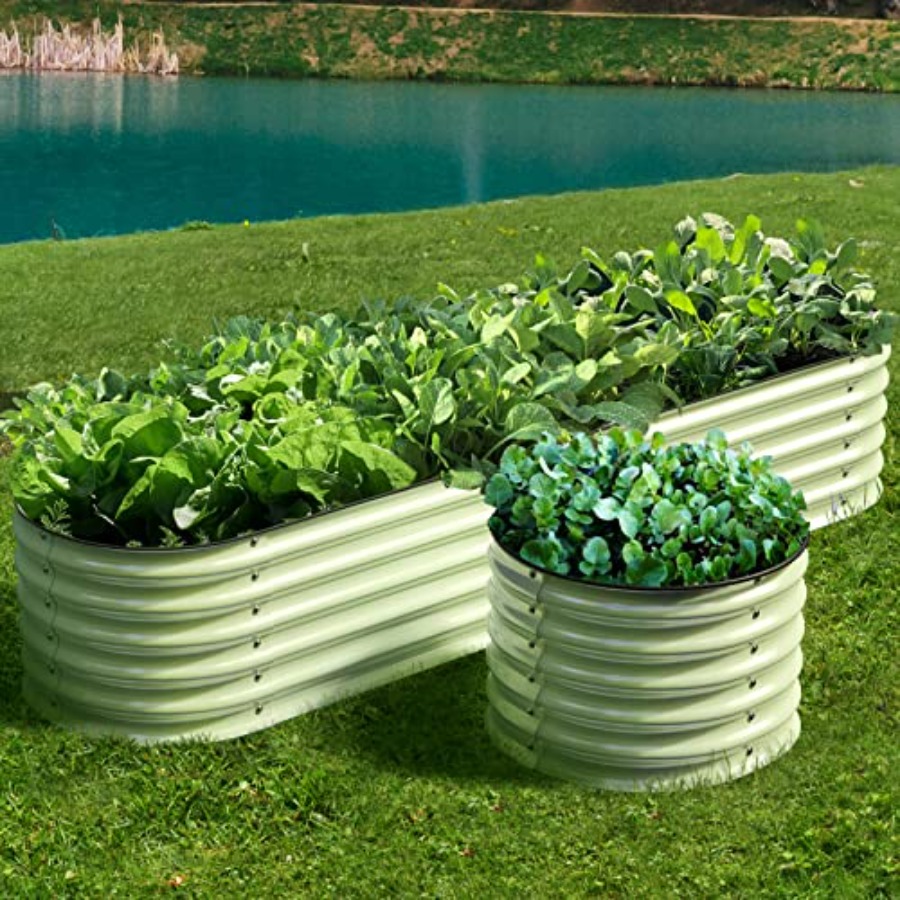 Rak tanaman modular luar ruang - Raised Garden Bed ulasan dan harga