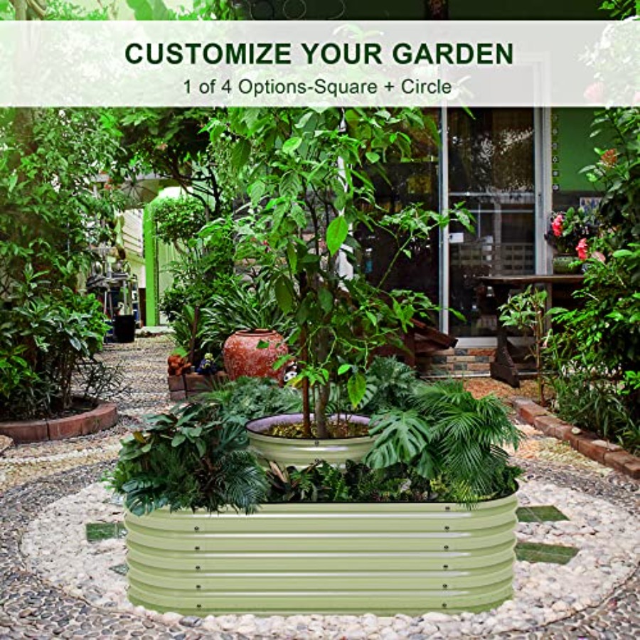 Rak tanaman modular luar ruang - Raised Garden Bed ulasan dan harga