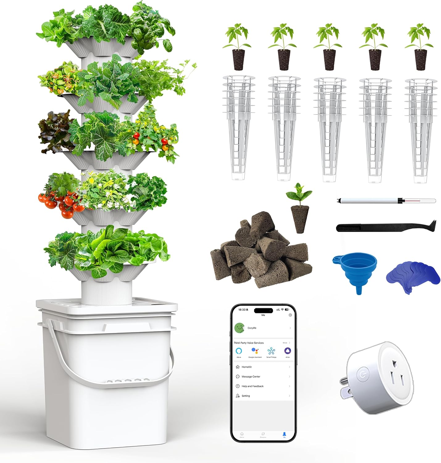 Kit Sistem Penanaman Hidroponi - Hydroponic Kit ulasan dan harga