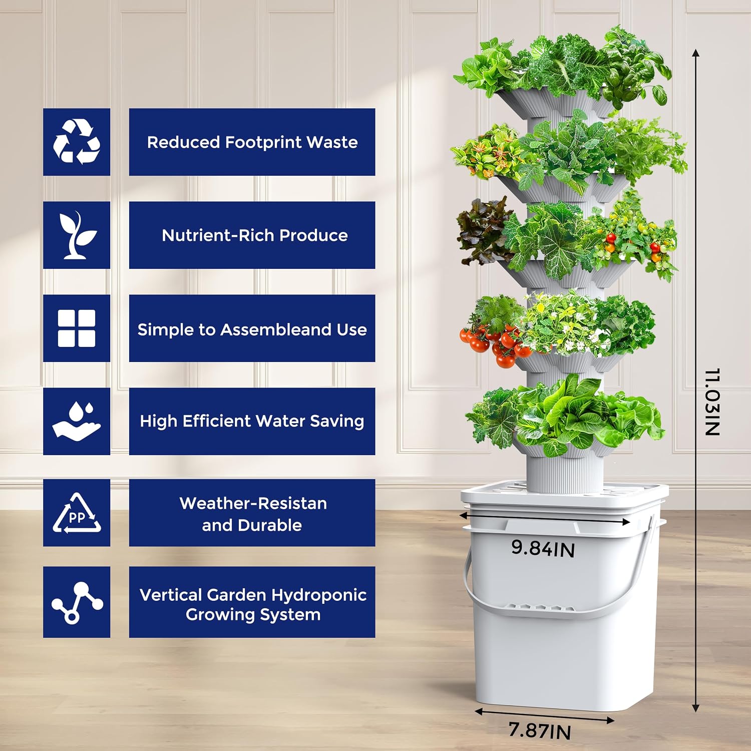 Kit Sistem Penanaman Hidroponi - Hydroponic Kit ulasan dan harga