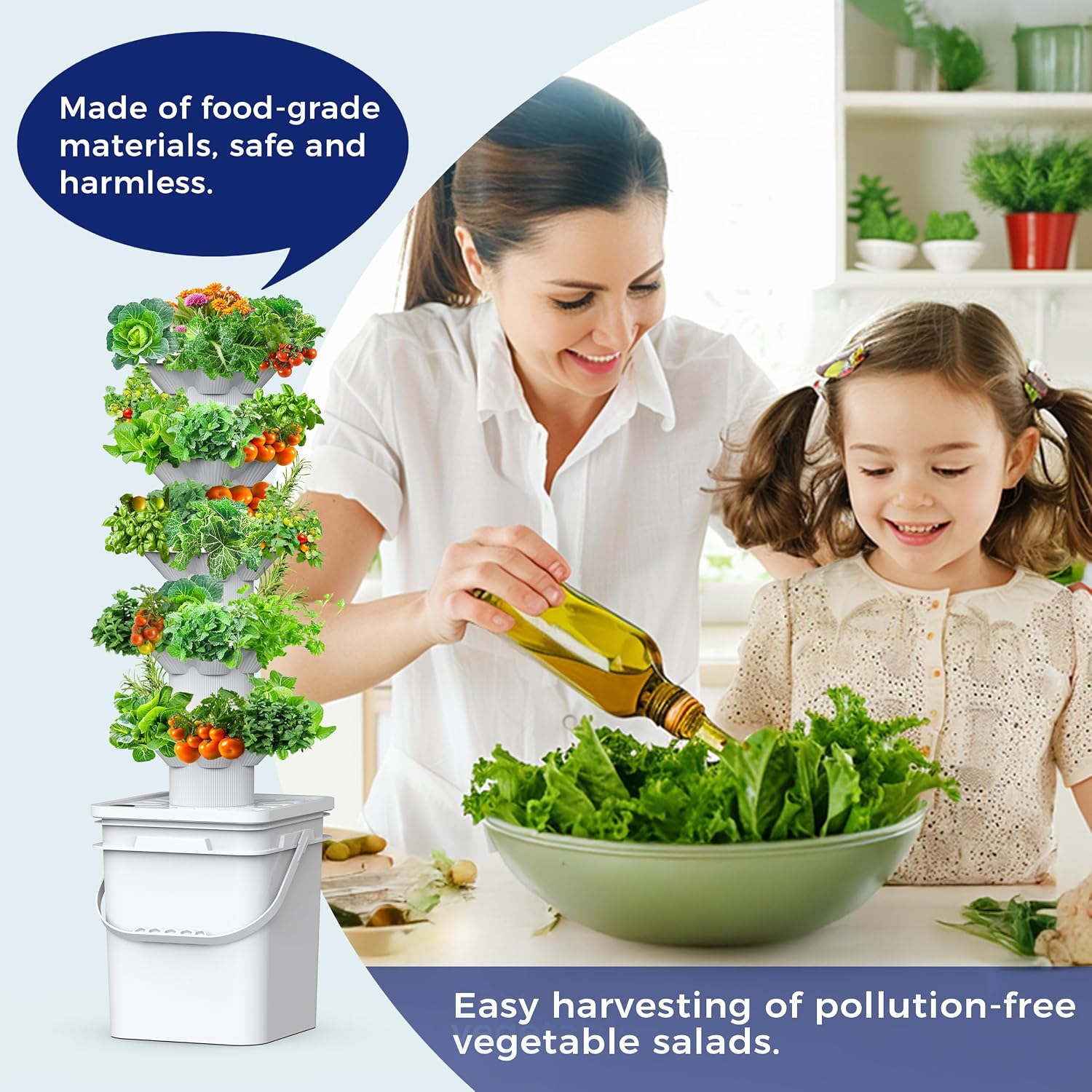 Kit Sistem Penanaman Hidroponi - Hydroponic Kit ulasan dan harga