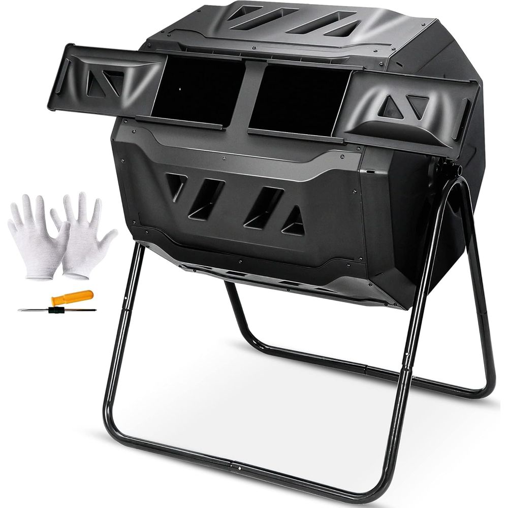 Tempat Sampah Kompos 43 Galon  - Compost Bin ulasan dan harga