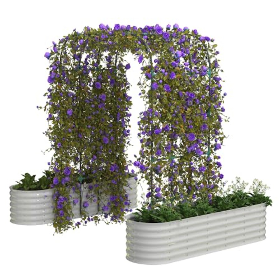 Kotak Tanam Terangkat Galvanis - Vertical Planter ulasan dan harga