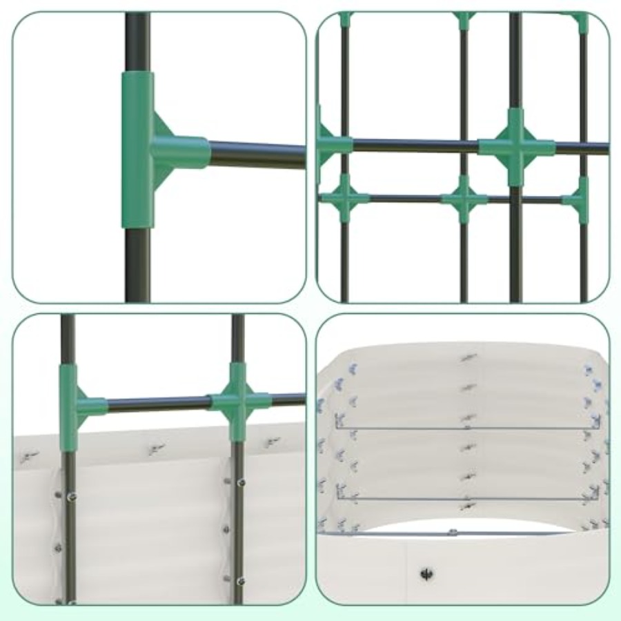 Kotak Tanam Terangkat Galvanis - Vertical Planter ulasan dan harga