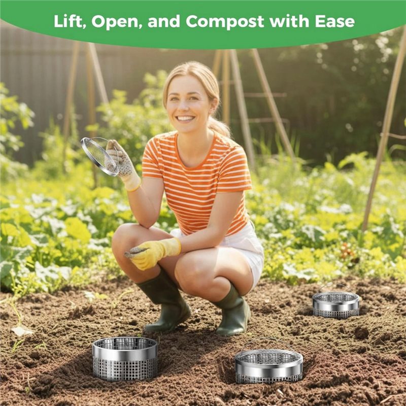 BAAG-2Pack Tempat Kompos Cacin - Compost Bin ulasan dan harga