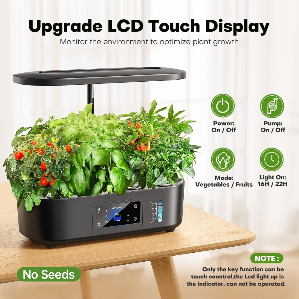 Kebun Hidroponik Dalam Ruangan - Indoor Herb Garden ulasan dan harga