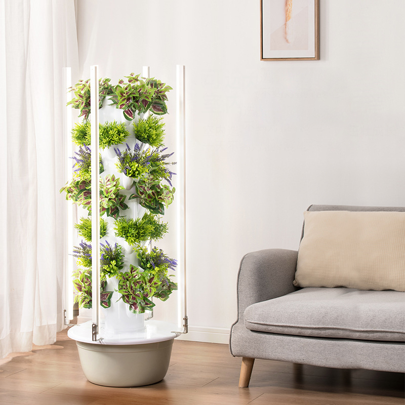 Dengan Led Lampu Tumbuh Pohon  - Vertical Planter ulasan dan harga