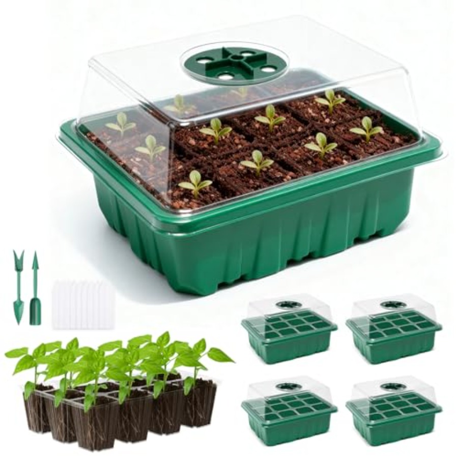5 Paket Baki Semai Benih denga - Seed Starter Tray ulasan dan harga