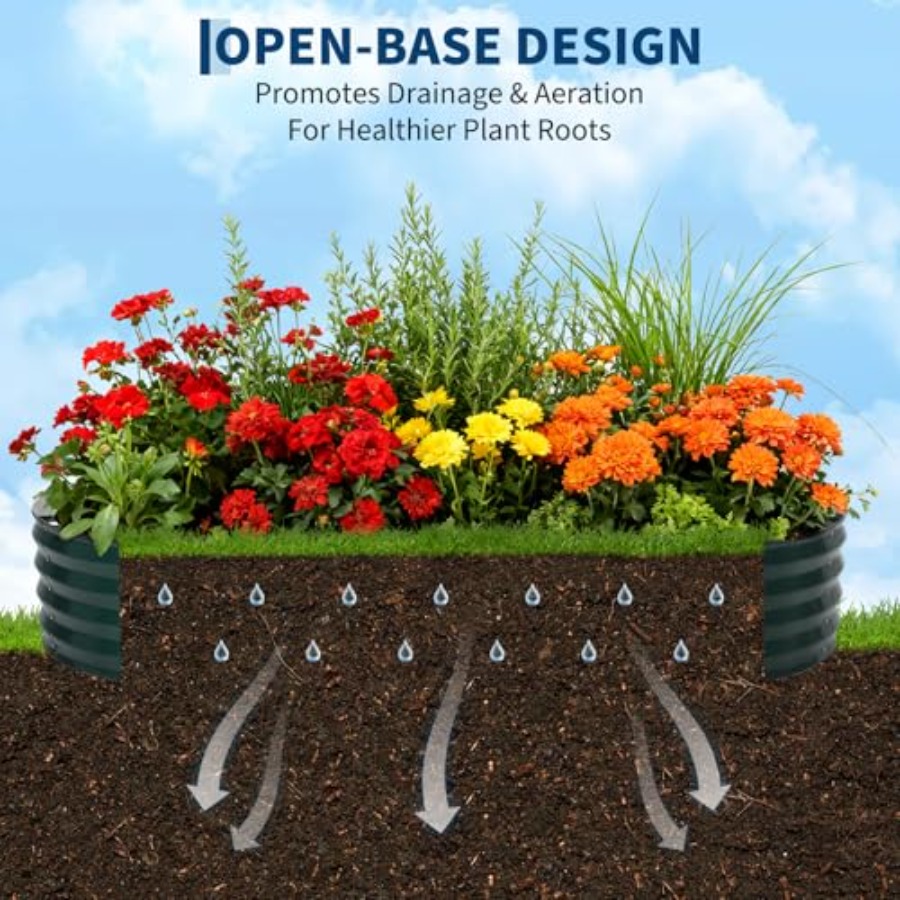 Set keranjang tanaman tinggi d - Raised Garden Bed ulasan dan harga