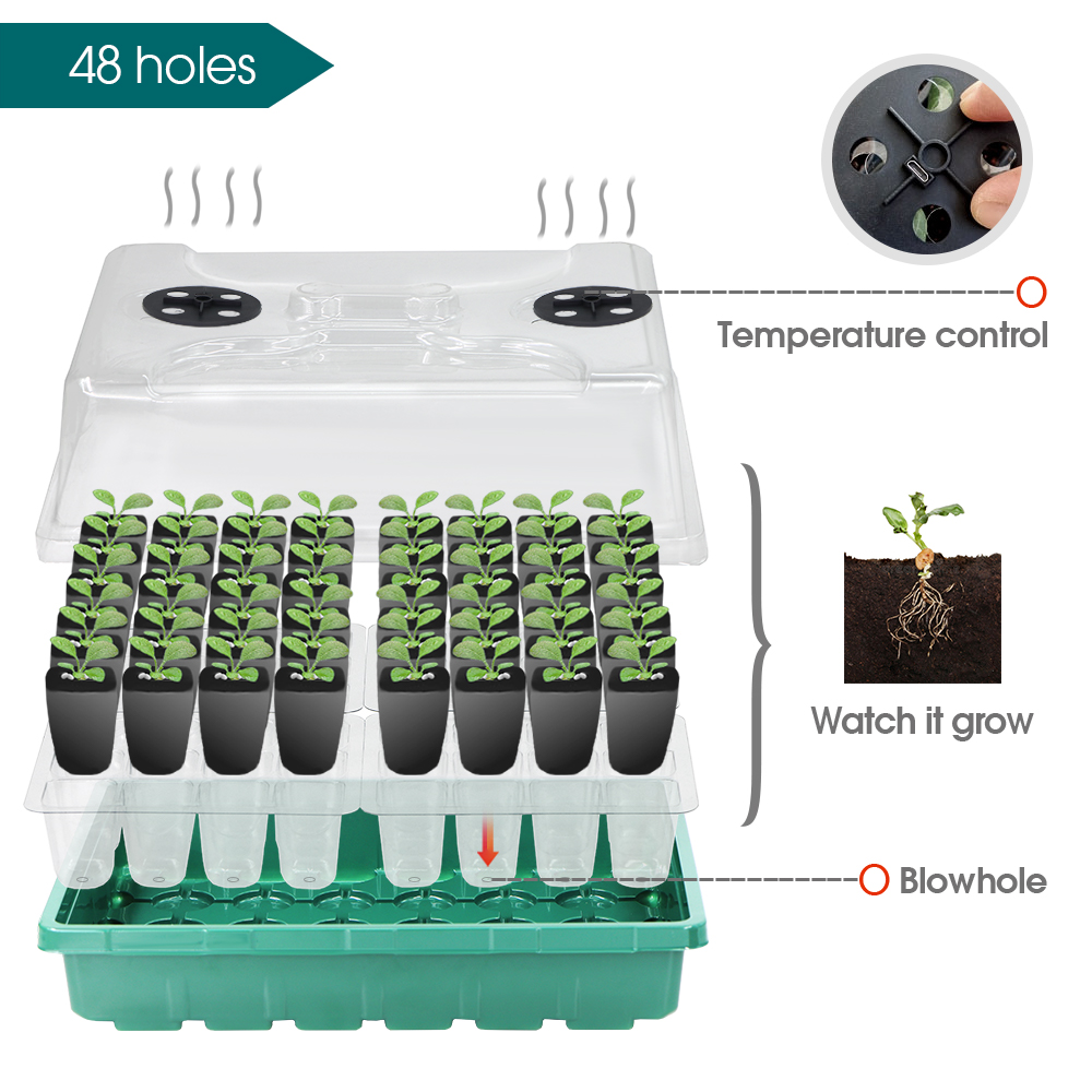 Kotak Bibit Musim Dingin Banta - Seed Starter Tray ulasan dan harga