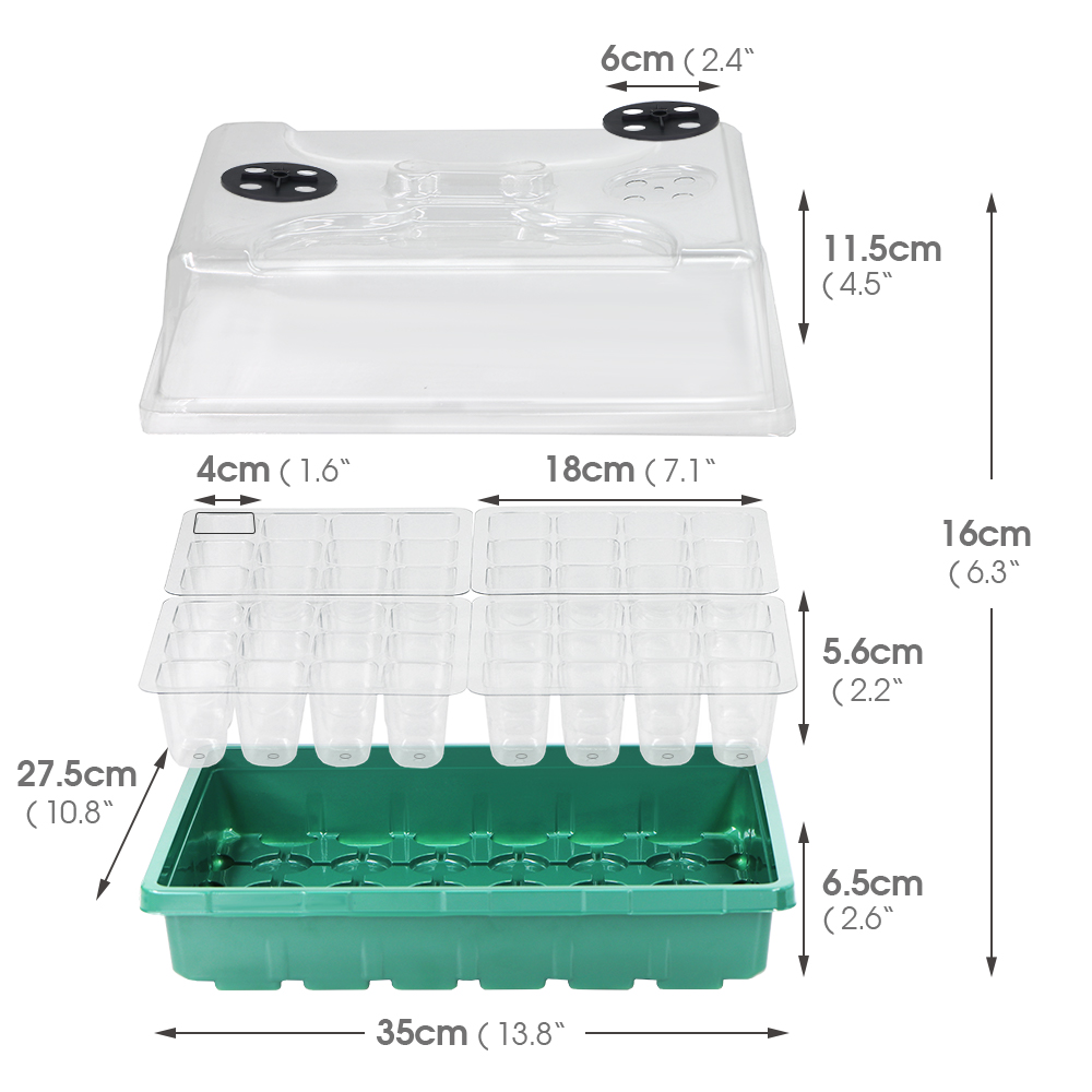 Kotak Bibit Musim Dingin Banta - Seed Starter Tray ulasan dan harga