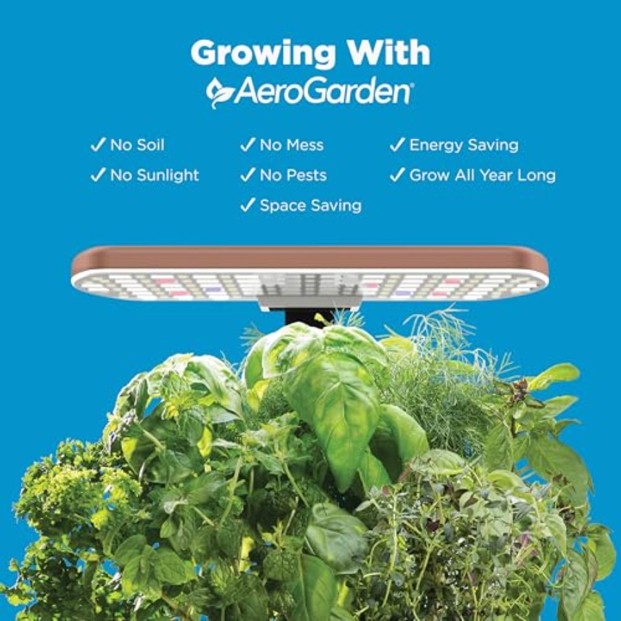 Kebun hidroponik dalam ruangan - Indoor Herb Garden ulasan dan harga